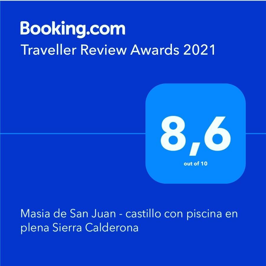 Masia De San Juan - Castillo Con Piscina En Plena Sierra Calderona 세고르베 외부 사진