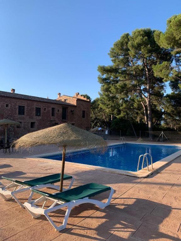 Masia De San Juan - Castillo Con Piscina En Plena Sierra Calderona 세고르베 외부 사진